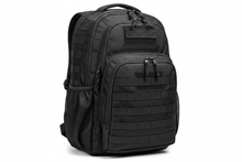 Cargar imagen en el visor de la galería, tipica mochila de gym rat militar color negra 
